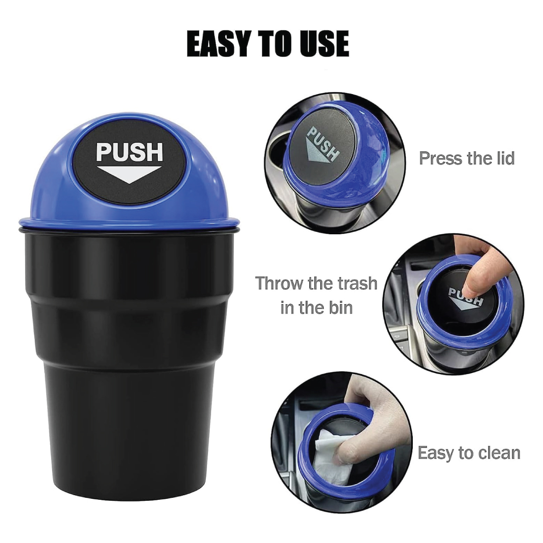 Car Mini Trash Bin Portable