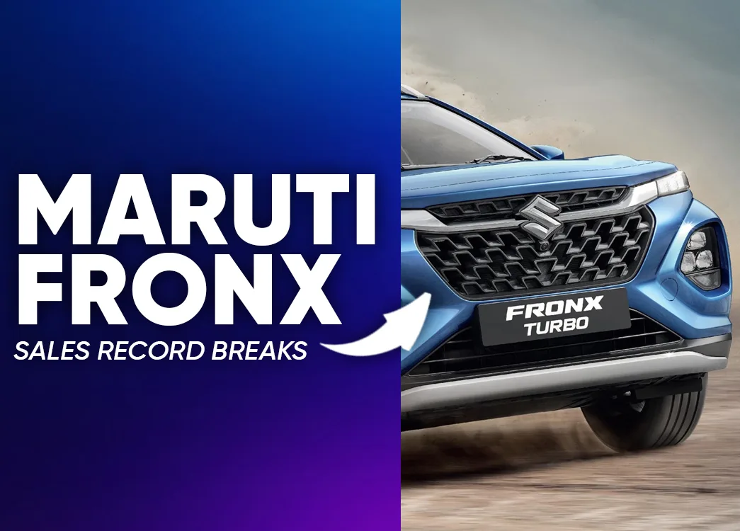 Maruti Suzuki Fronx Crosses 4 Lakh Units Sales in India