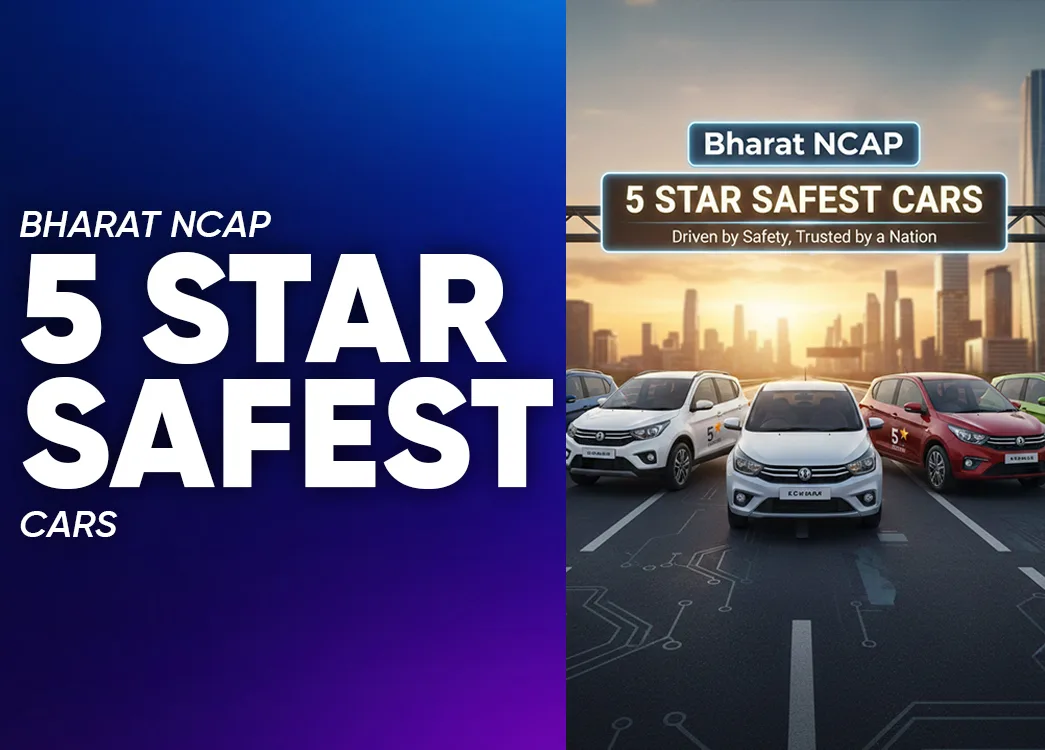 Top 5 Best Safest Cars in India With 5 Star Bharat NCAP Ratings