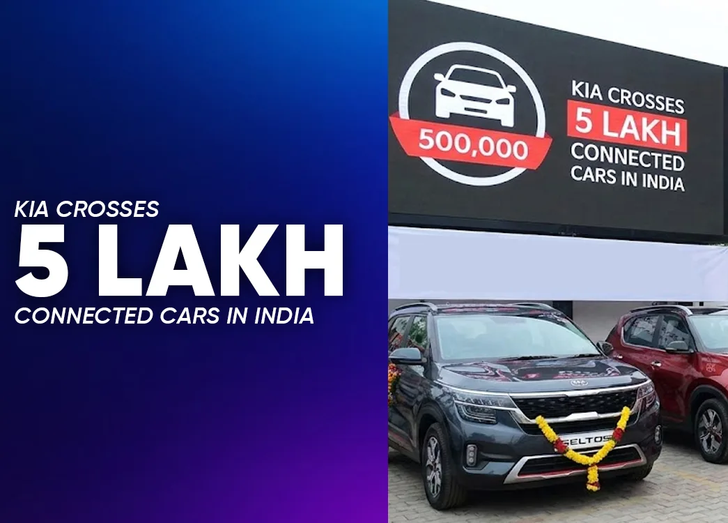 Kia Crosses 5 Lakh Connected Cars in India