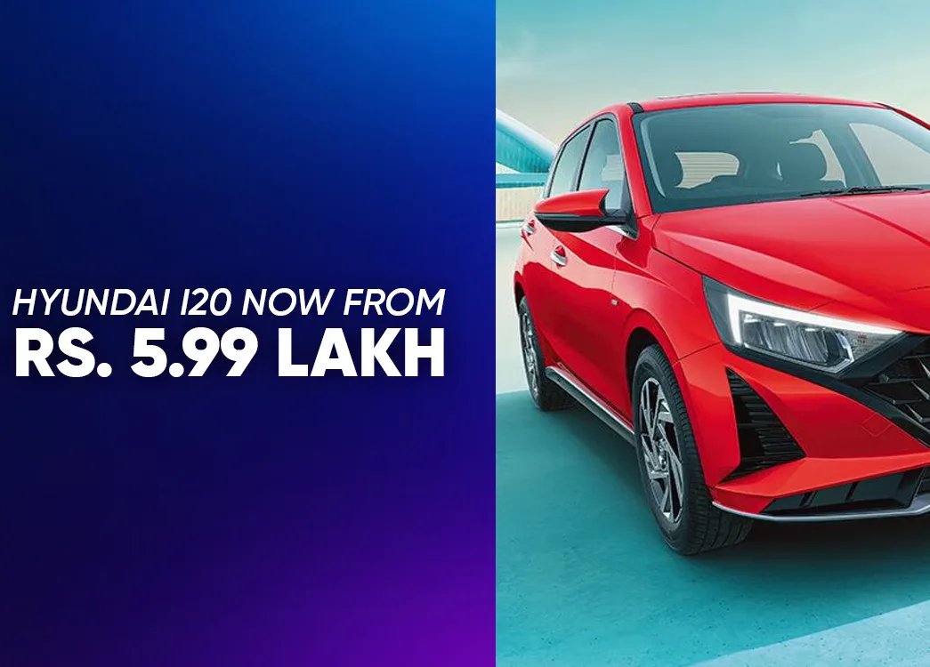 Hyundai i20 Price Cut: Now Starts at Rs. 5.99 Lakh With 6 Airbags Standard