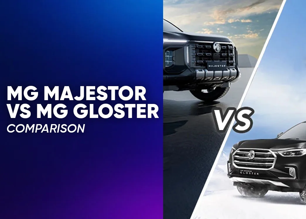 MG Majestor vs MG Gloster | Price, Feature Comparison India 2026