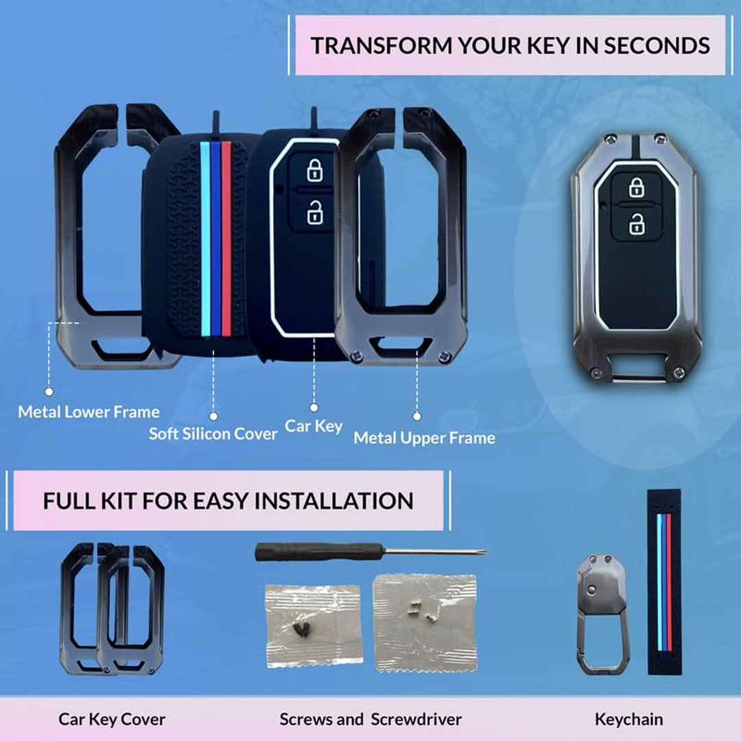 Metal Key Cover for Dzire