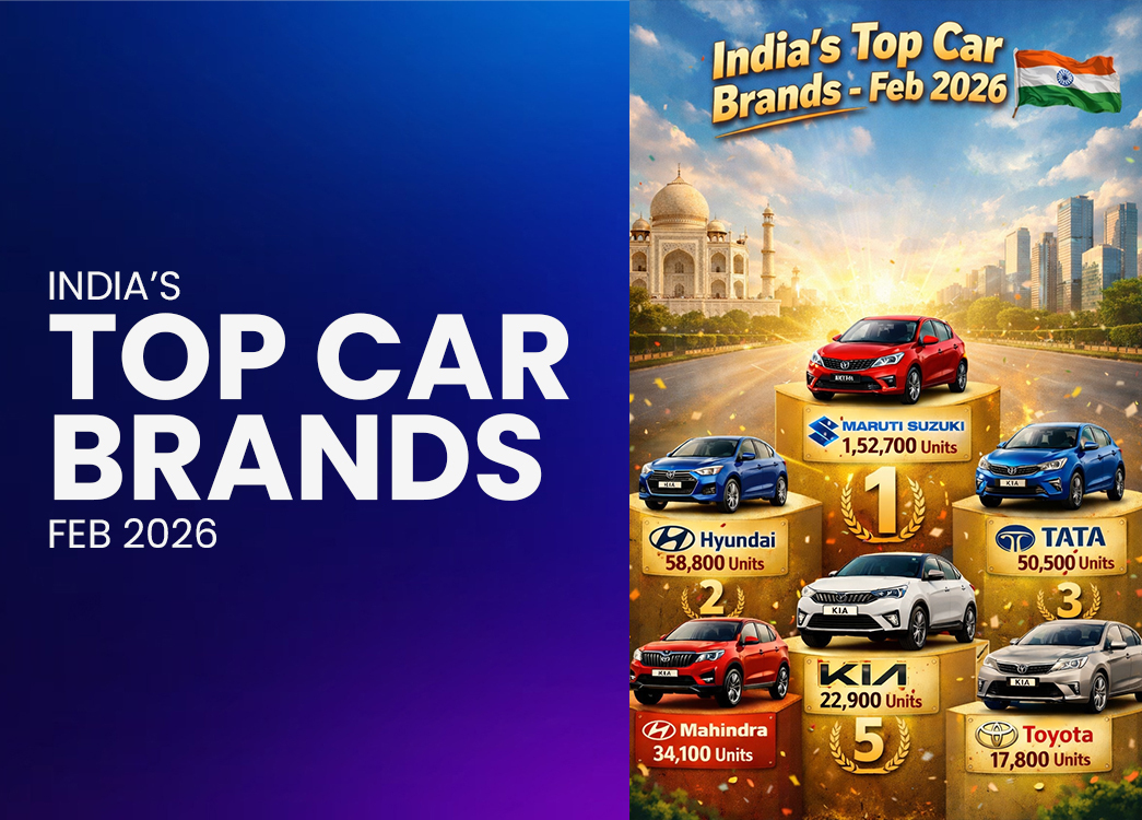 India’s Best-Selling Car Brands in February 2026