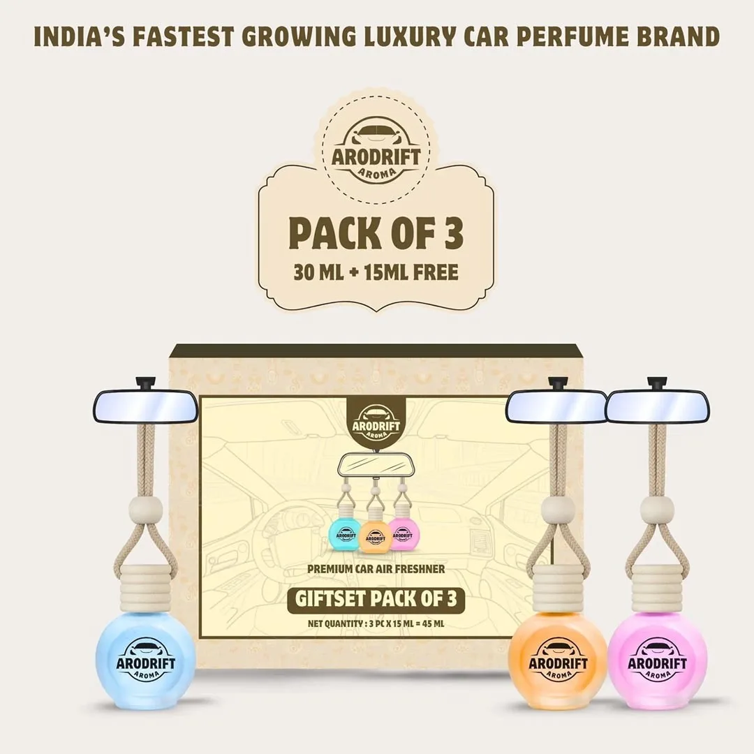 Hanging Perfume 3 pcs AroDrift