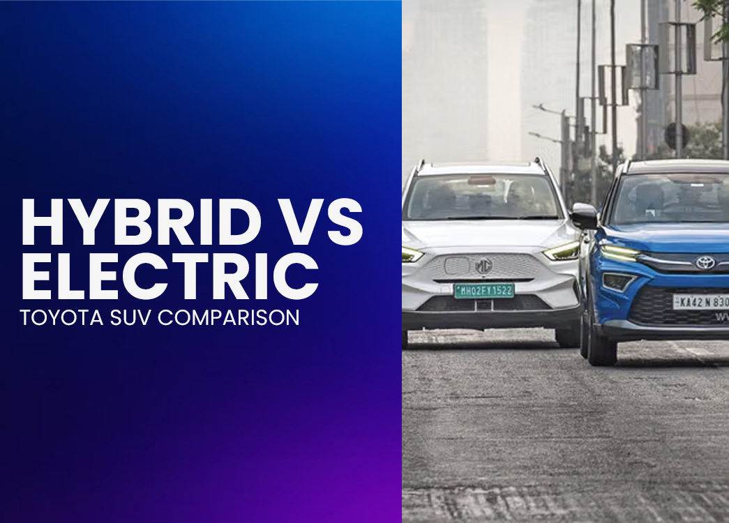Hybrid vs Electric Toyota Urban Cruiser Comparison | India