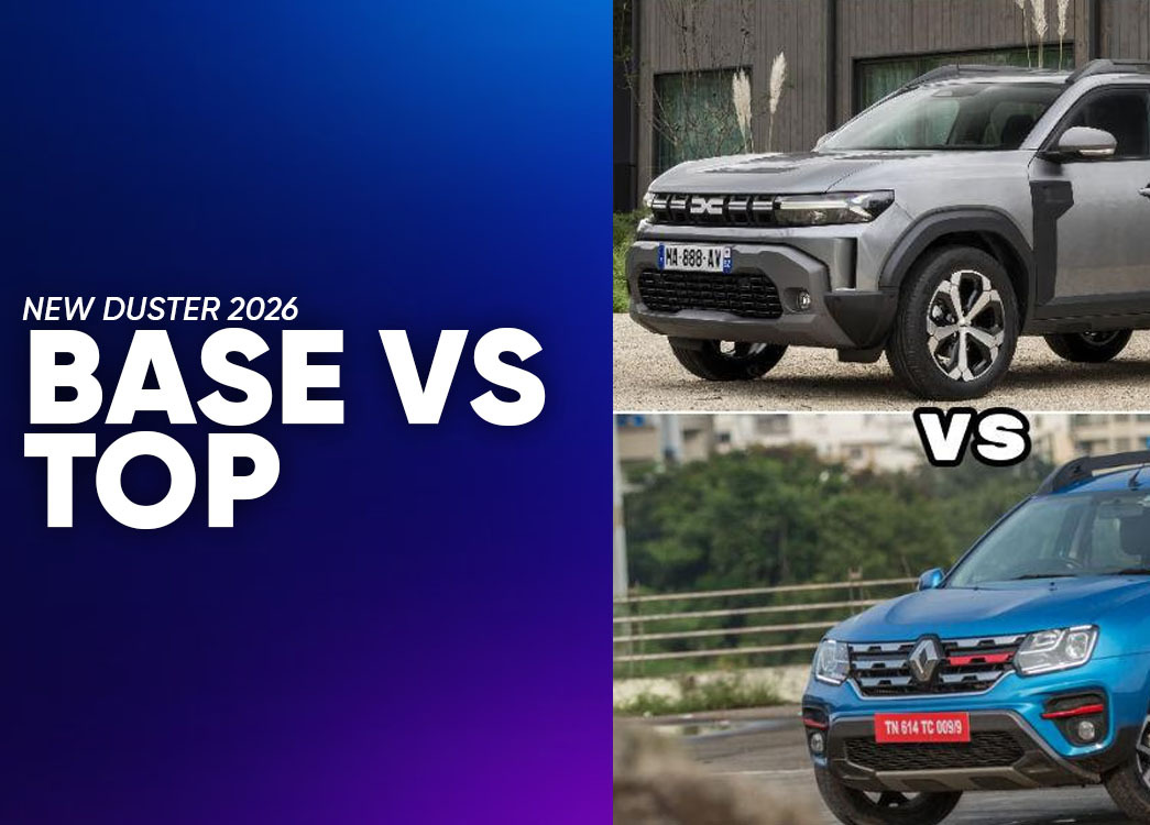 New 2026 Renault Duster Base vs Top Variant: Complete Visual Comparison