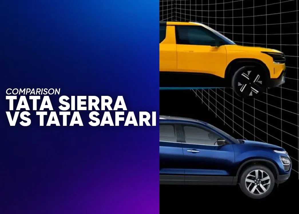 Tata Sierra vs Tata Safari Comparison in India 2026