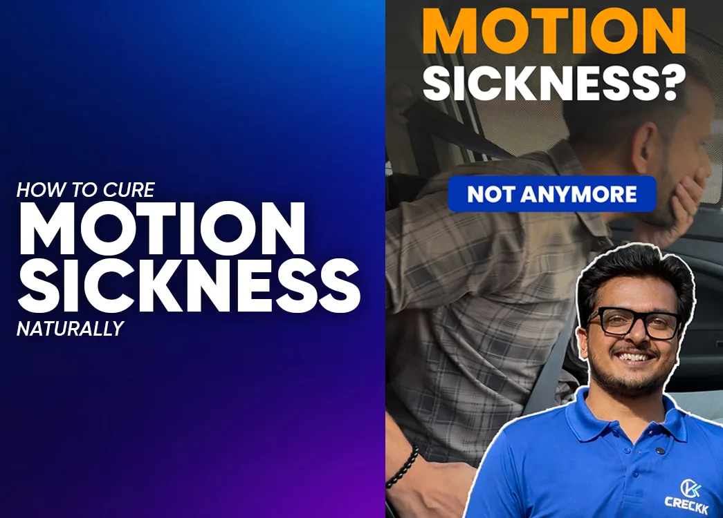How to solve motion sickness problem in cars