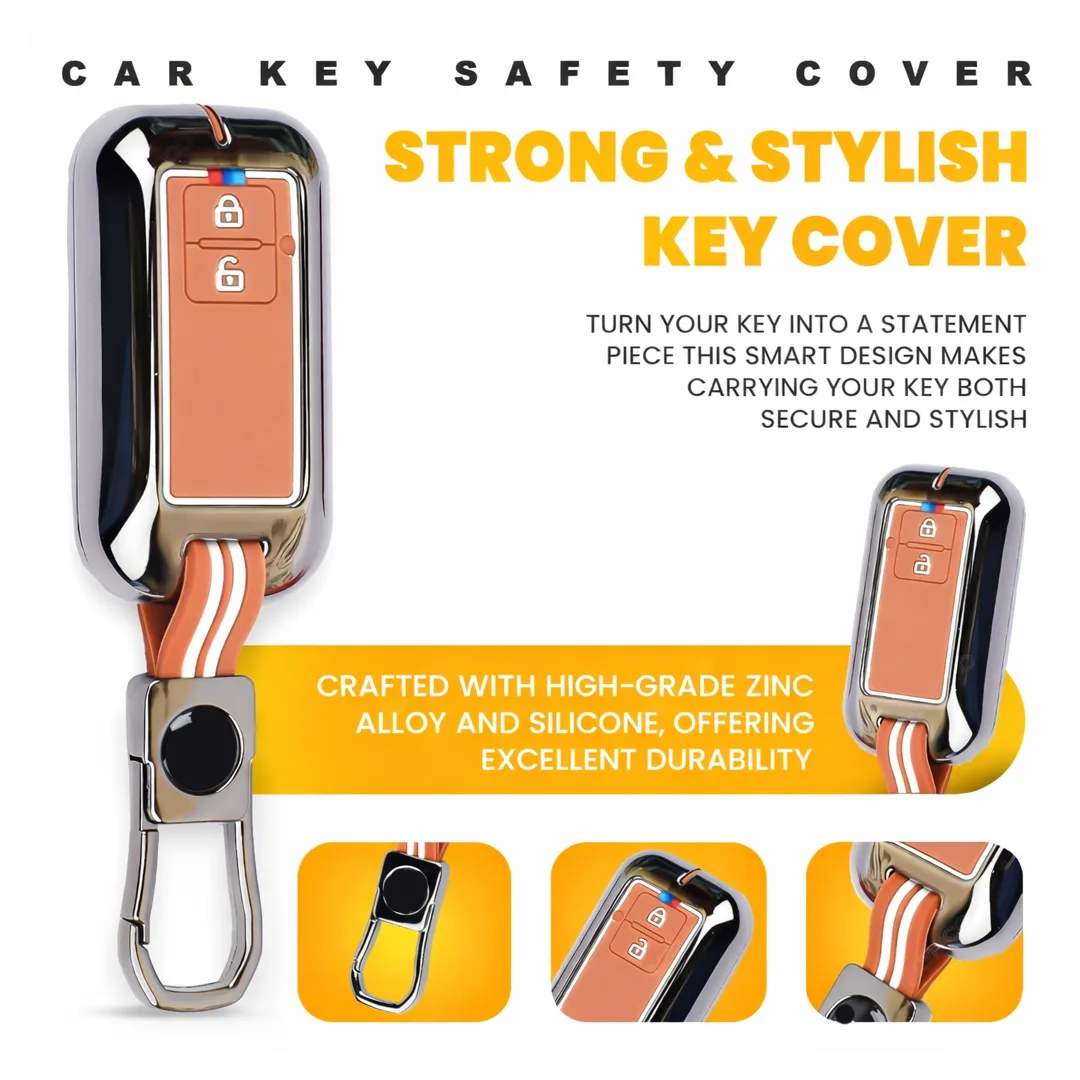 Key Cover for Baleno Chrome