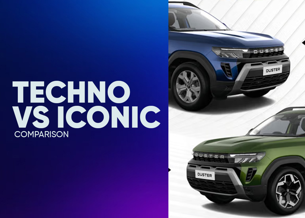 Renault Duster Techno vs Iconic | Comparison India 2026