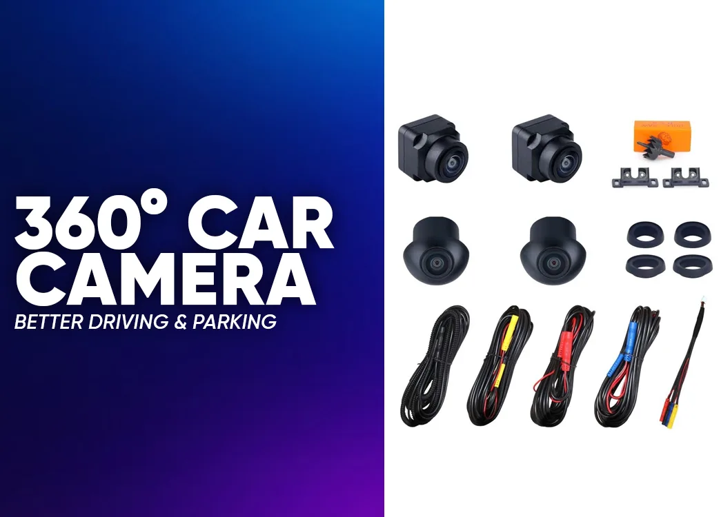 360° Car Camera: Better Driving & Parking