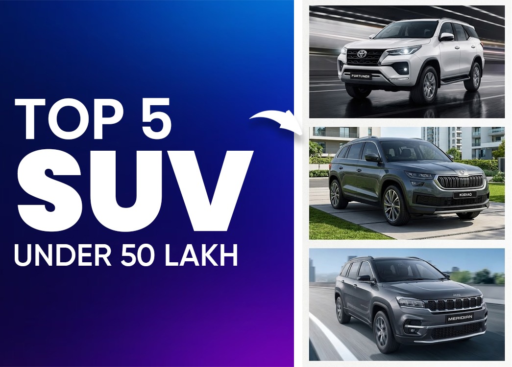 Top 5 SUVs Under 50 Lakh in India 2026
