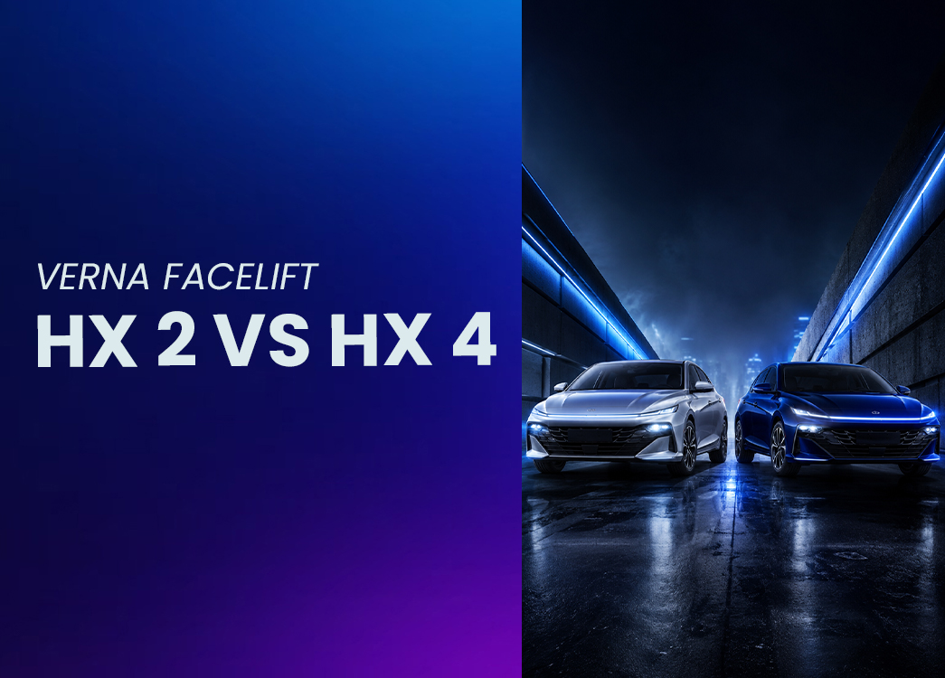Verna Facelift HX 2 vs HX 4: Which Variant Should You Buy?