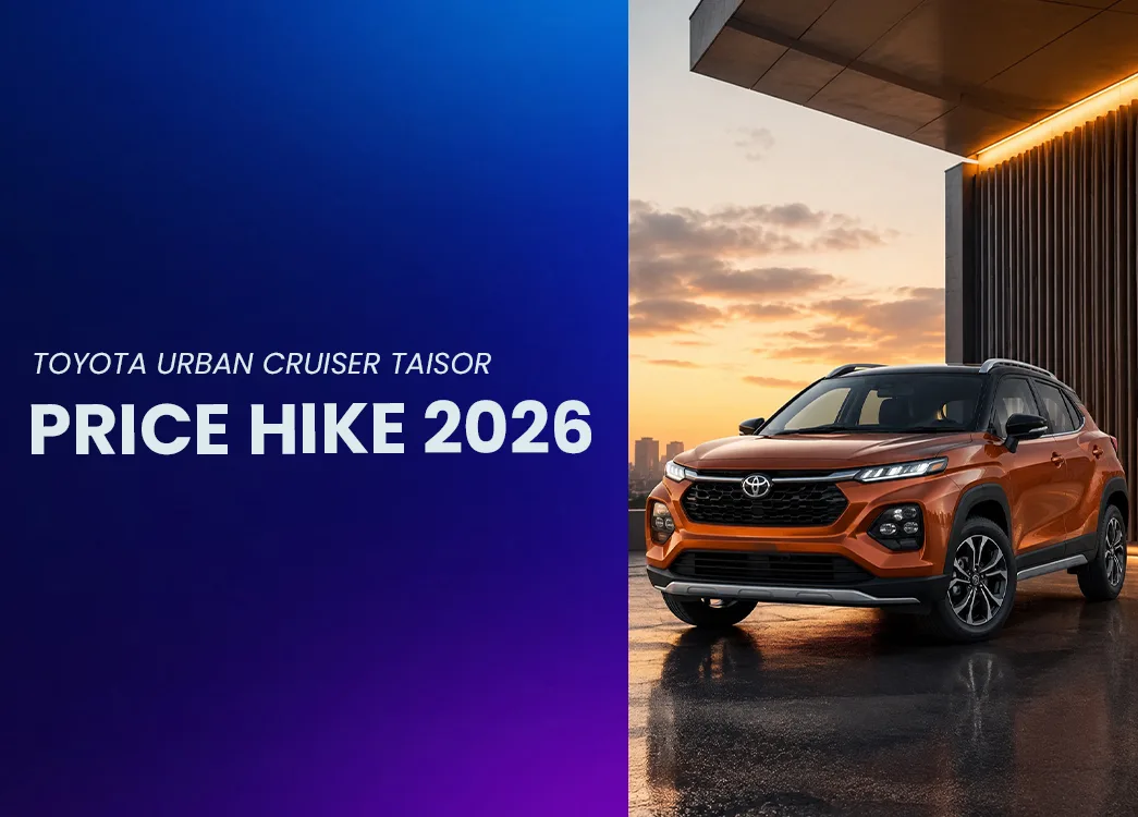 Price Hike Alert: Toyota Urban Cruiser Taisor Gets Costlier in 2026