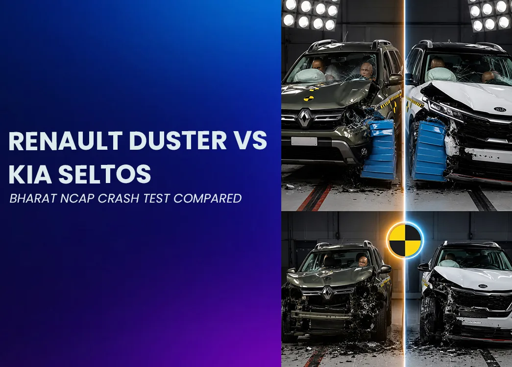 Renault Duster vs Kia Seltos Bharat NCAP Crash Test Compared: Which SUV Is Safer On Paper?