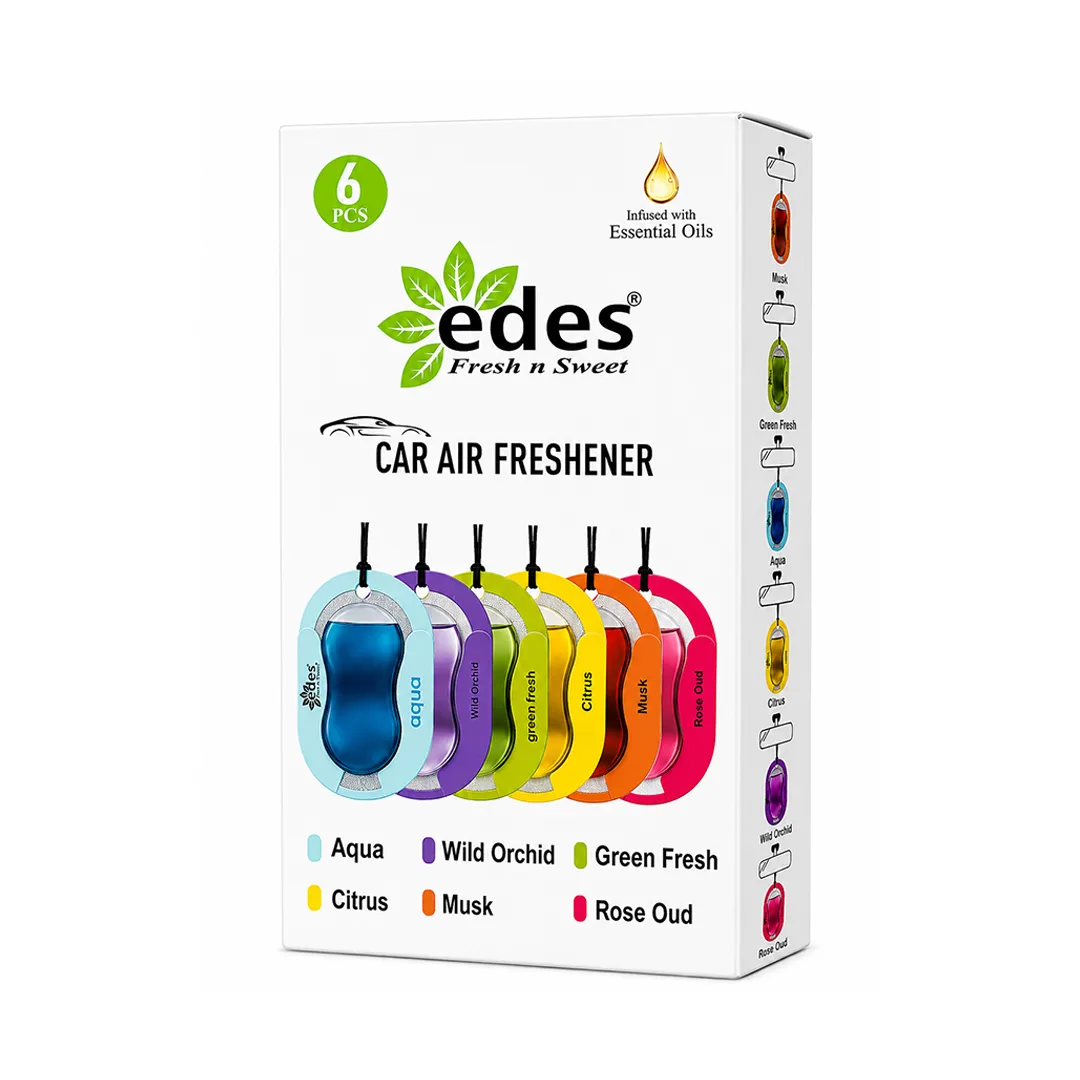 EDES Car Air Freshener Pack-6