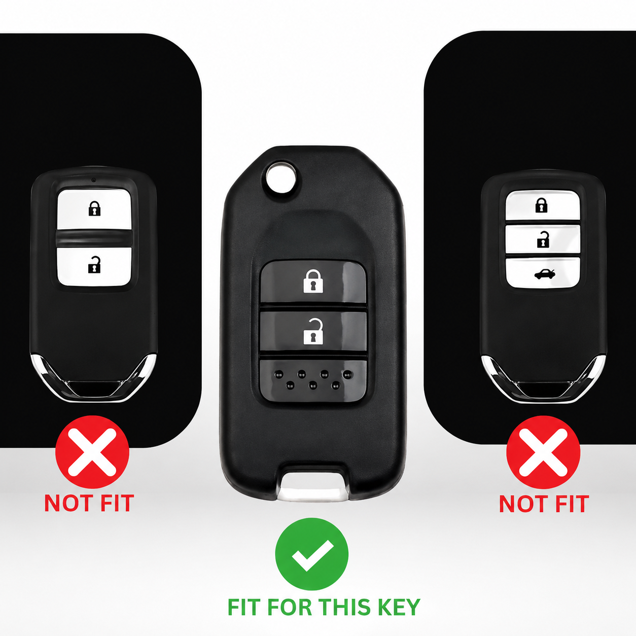 Honda 2 Button Flip Key