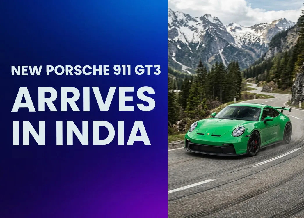 New Porsche 911 GT3 Debuts in India at Rs. 3.32 Crore