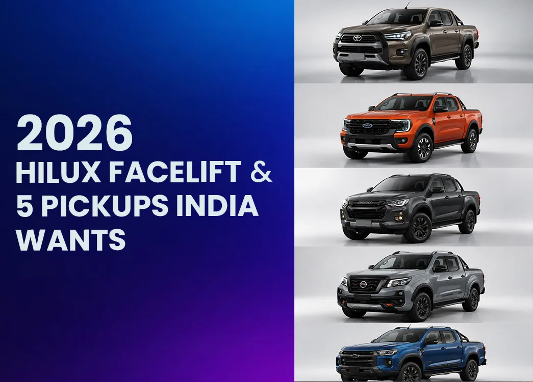 2026 Toyota Hilux Facelift Spotted: Top 5 Global Pickup Trucks India Deserves