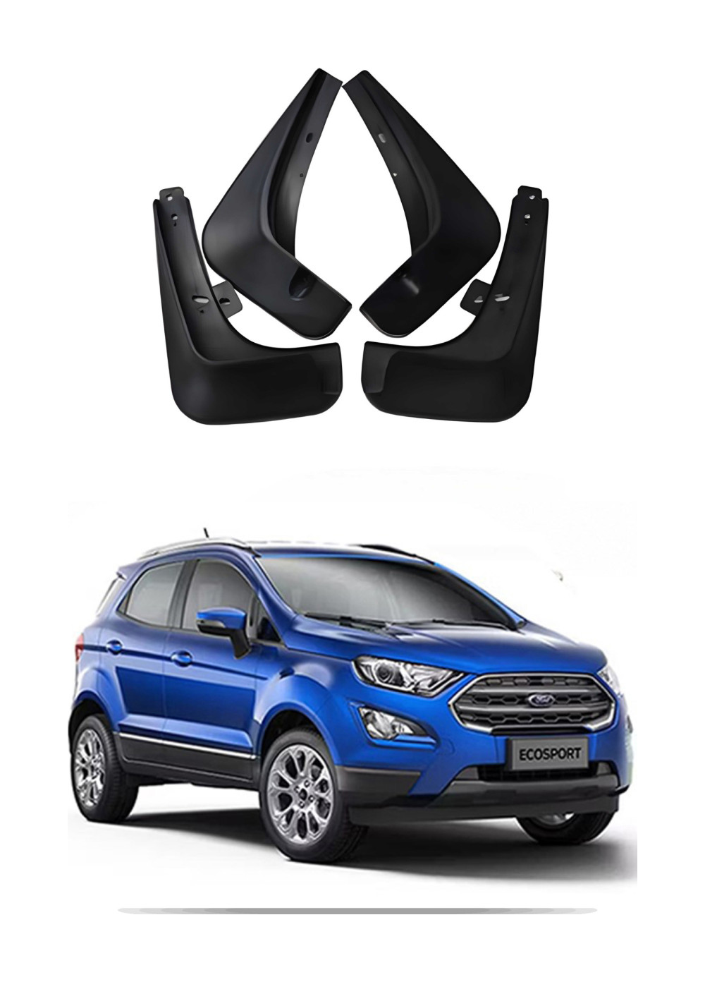 Mud Flap Ecosport 17-20 Moto