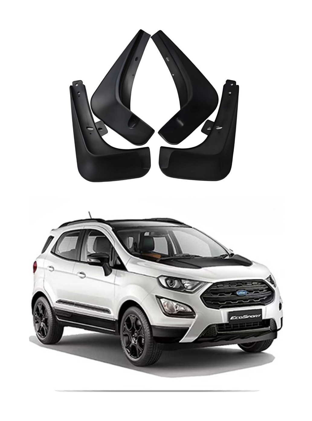 Mud Flap Ecosport 20-21 Moto