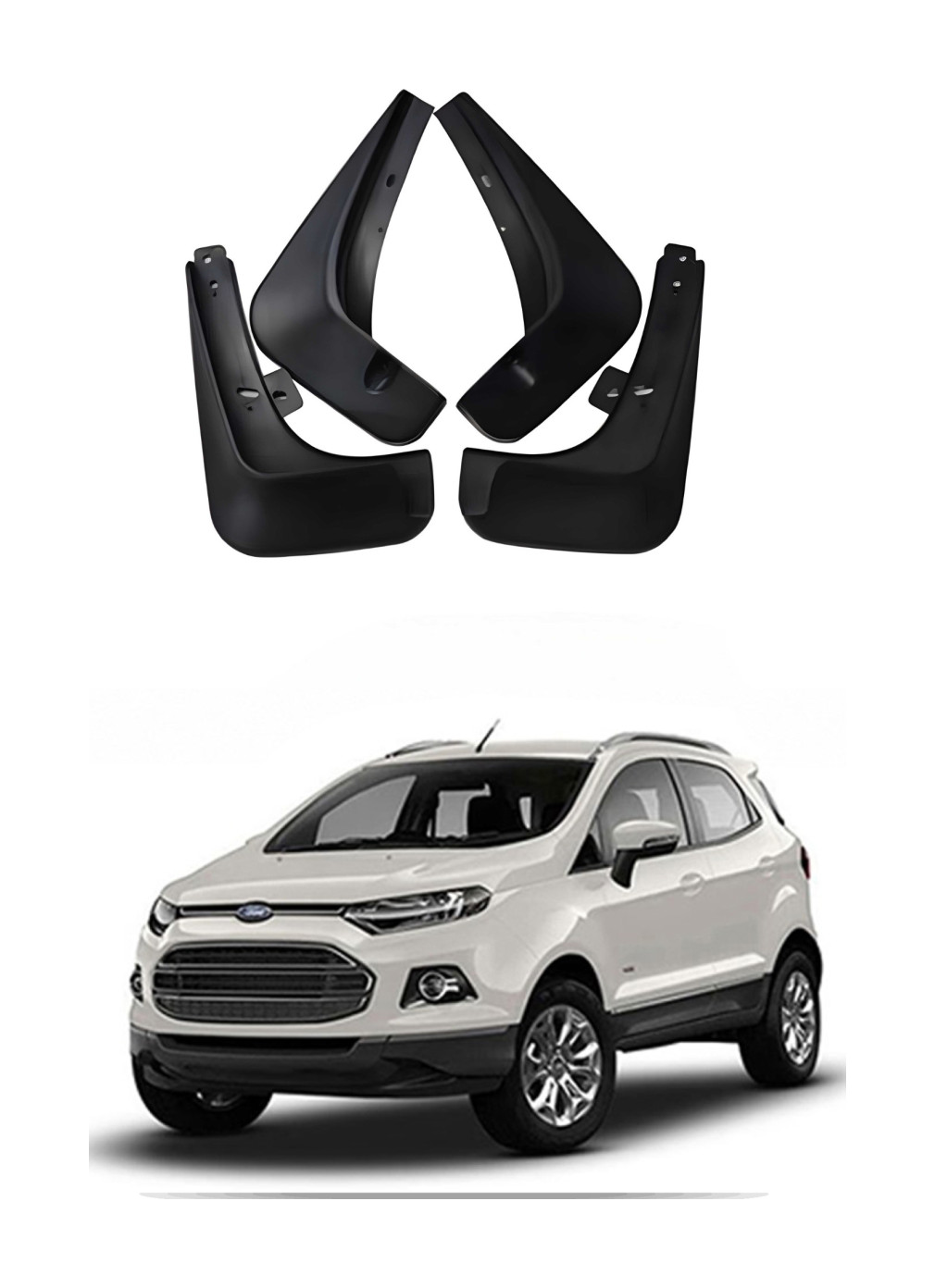 Mud Flap Ecosport 13-17 Moto