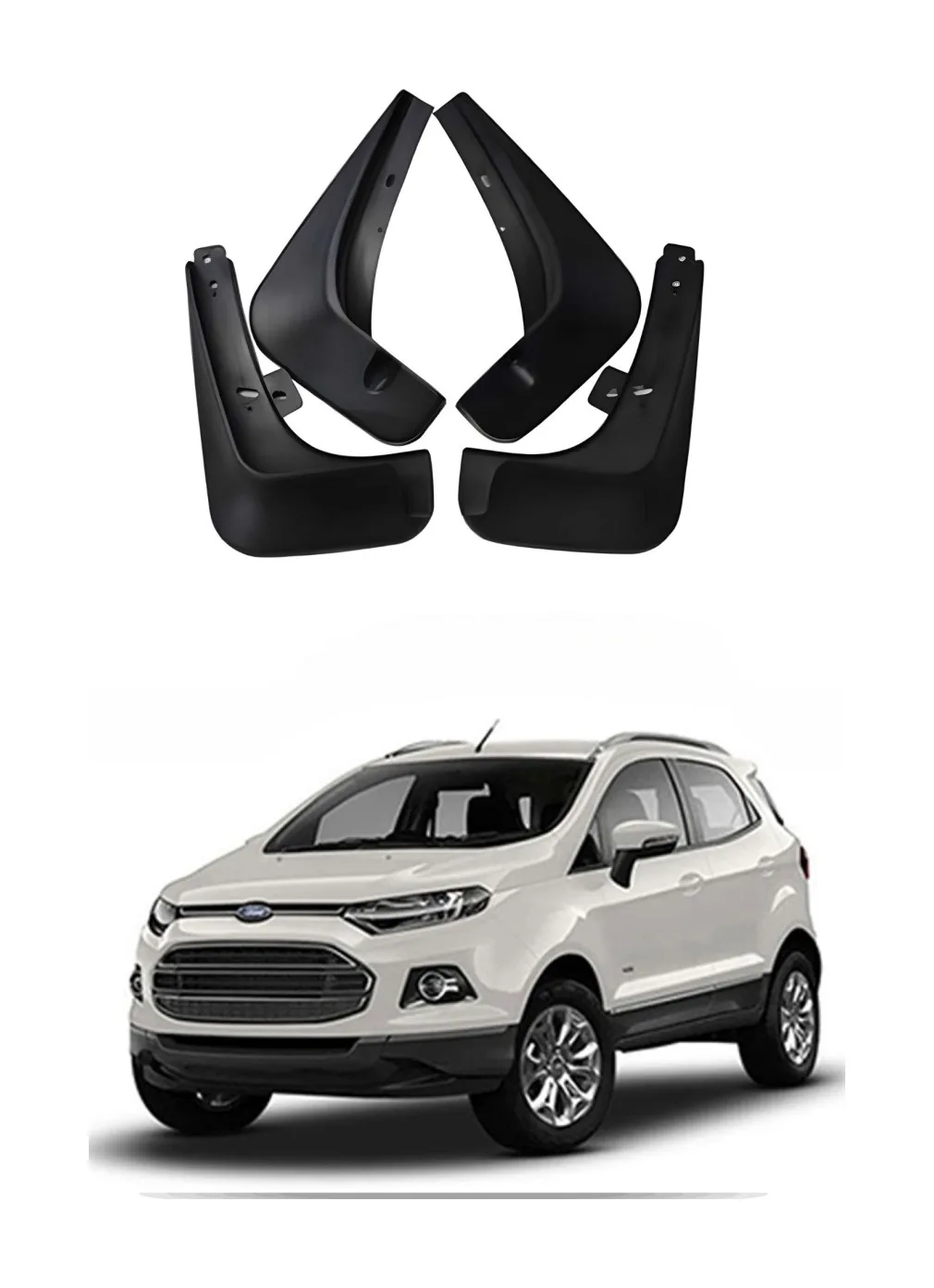 Mud Flap Ecosport 13-17 Moto