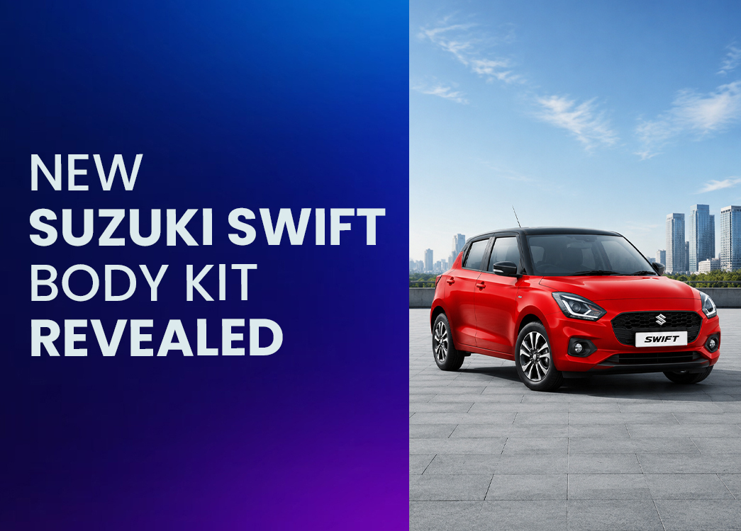 New Suzuki Swift Body Kit Revealed: Sportier Looks and Enhanced Road Presence