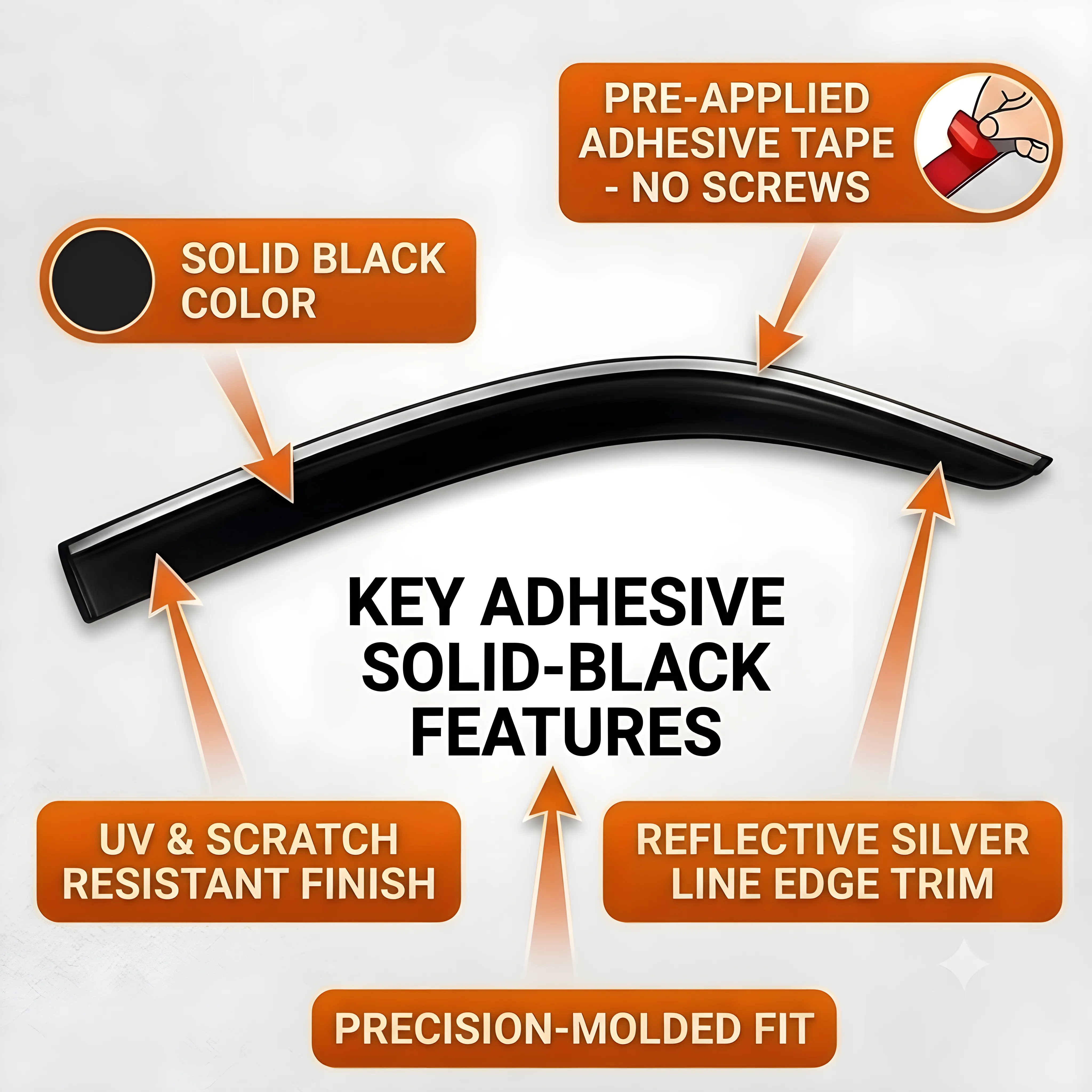 Door Visor Sonet 23-On MF