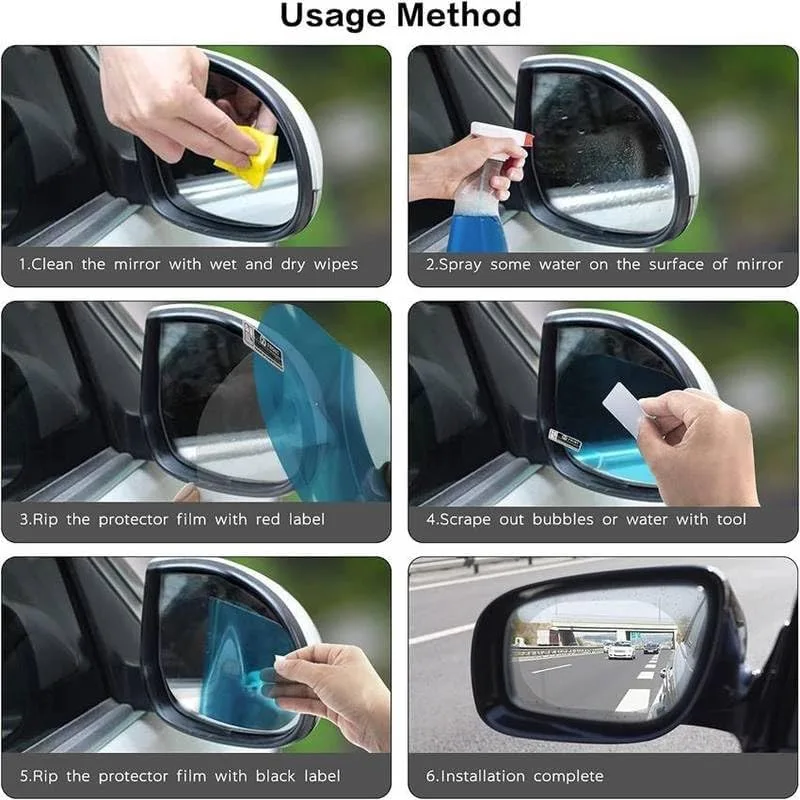 Side Mirror+Window Film