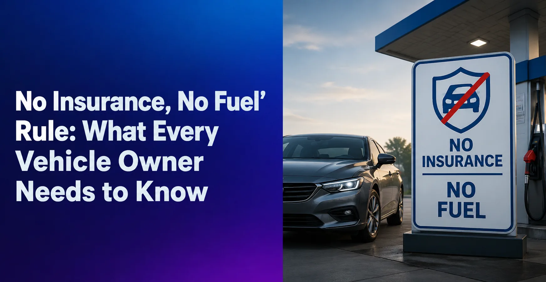 No Insurance, No Fuel' Rule: What Every Vehicle Owner Needs to Know