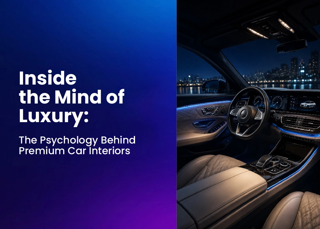 Inside the Mind of Luxury: The Psychology Behind Premium Car Interiors