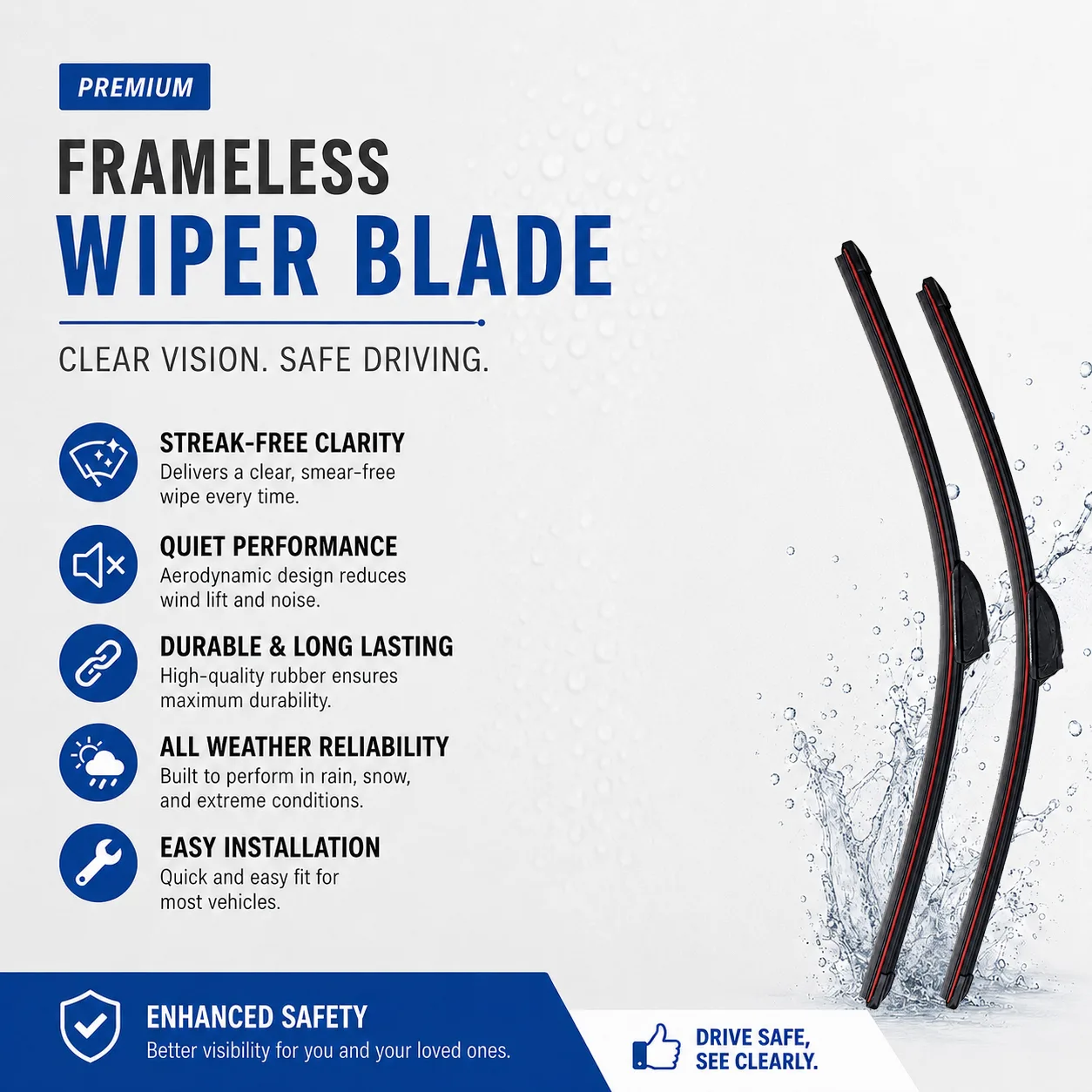 Wiper Blade Frameless